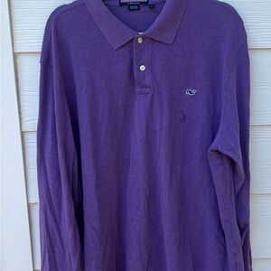 Vineyard Vines Men's Polo in Rich Purple